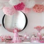 Decoración en rosa para tu boda