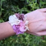 Tutorial: cómo hacer una pulsera de flores